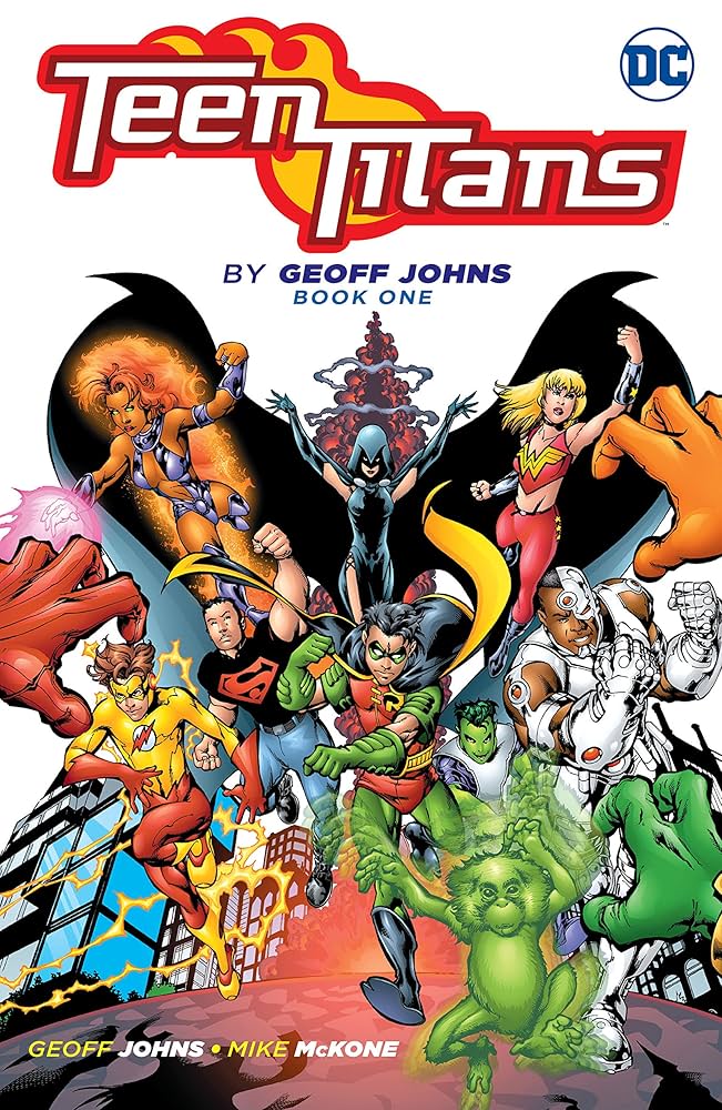 Amazon.com: Teen Titans by Geoff Johns Book One (Teen Titans
